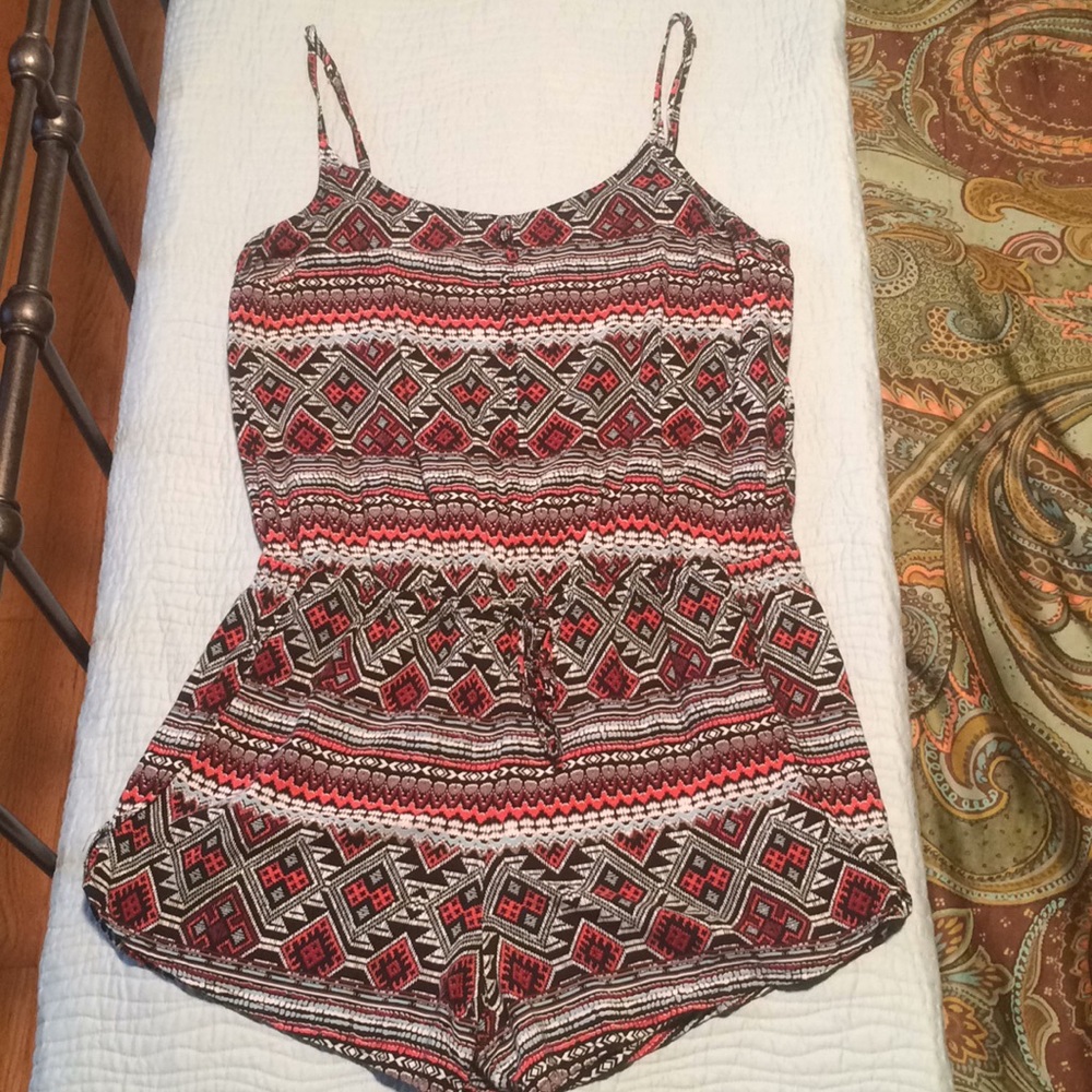 Garage Multi-Colored Romper - M